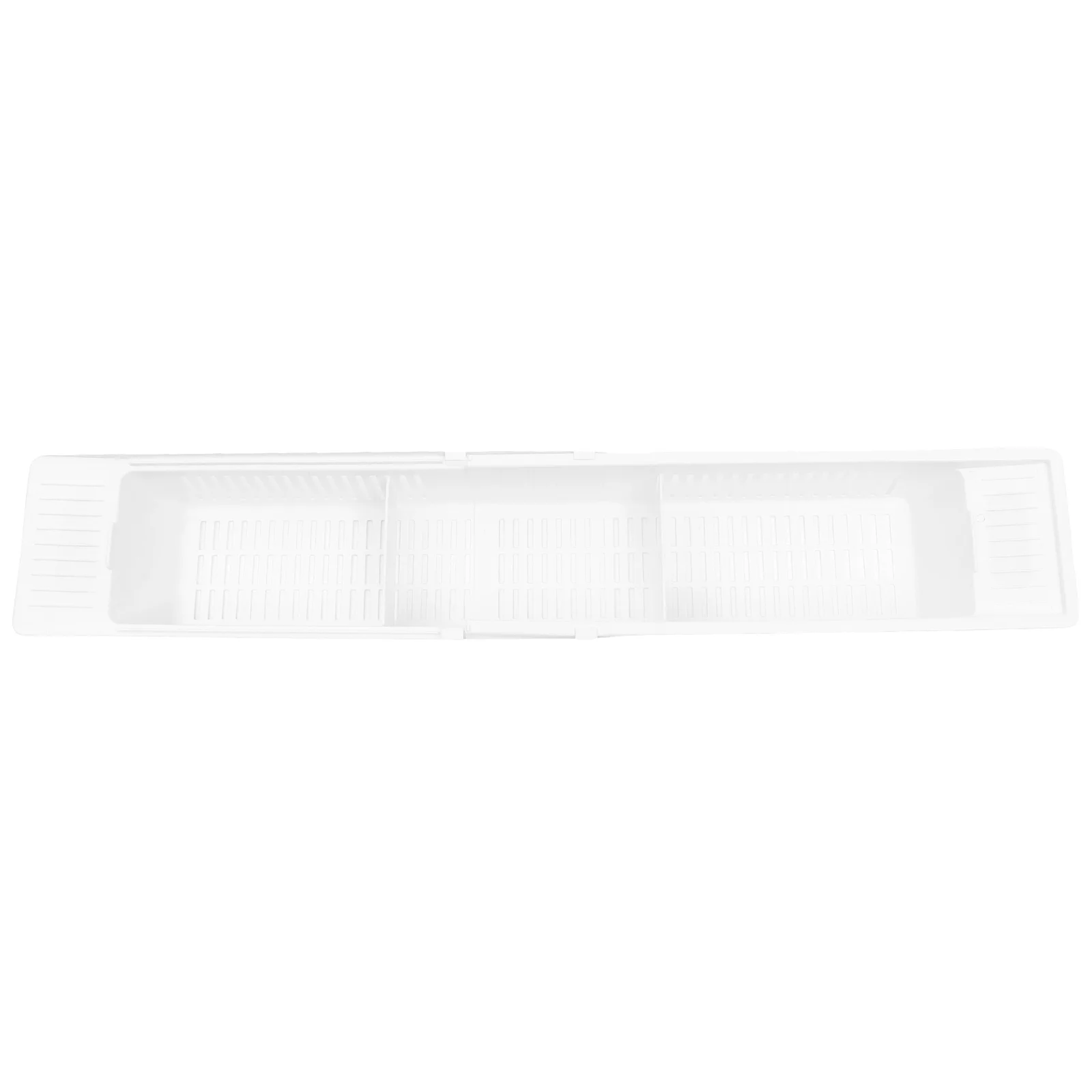 

1Pc Practical Bath Supplies Shelf Non-skid Bathroom Storage Organizer White