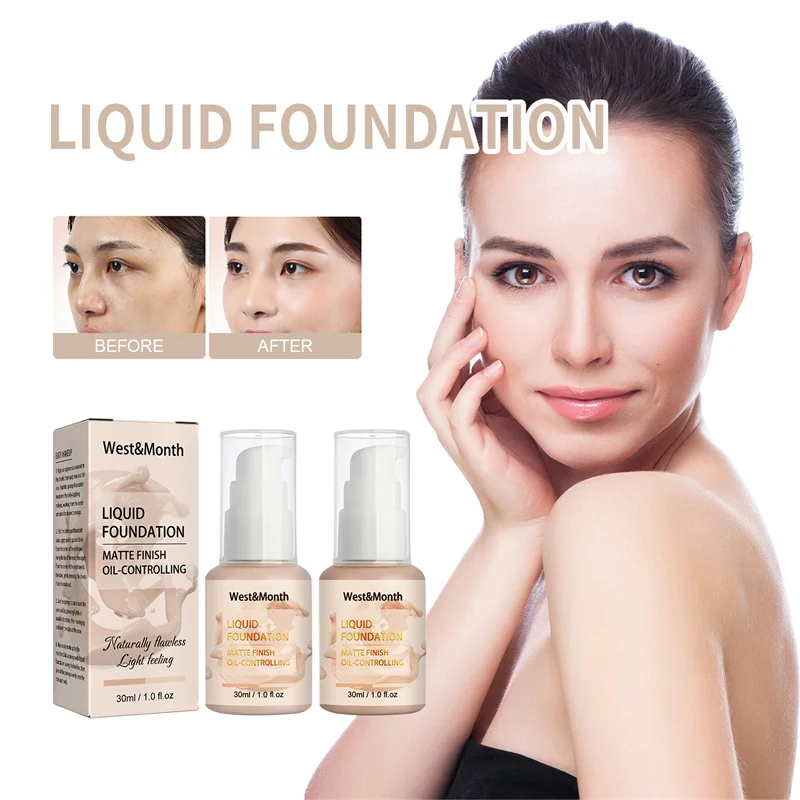 

Concealer Liquid Foundation Face Makeup Corrector maquillaje консилер для лица тональный крем fond de teint couvrant profesional