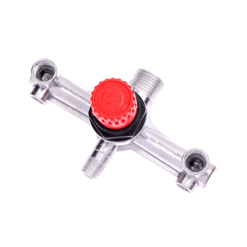 steruje zaworem regulatora sprężarki powietrza z podwójnym wylotem do części pneumatycznych Regulacja ciśnienia