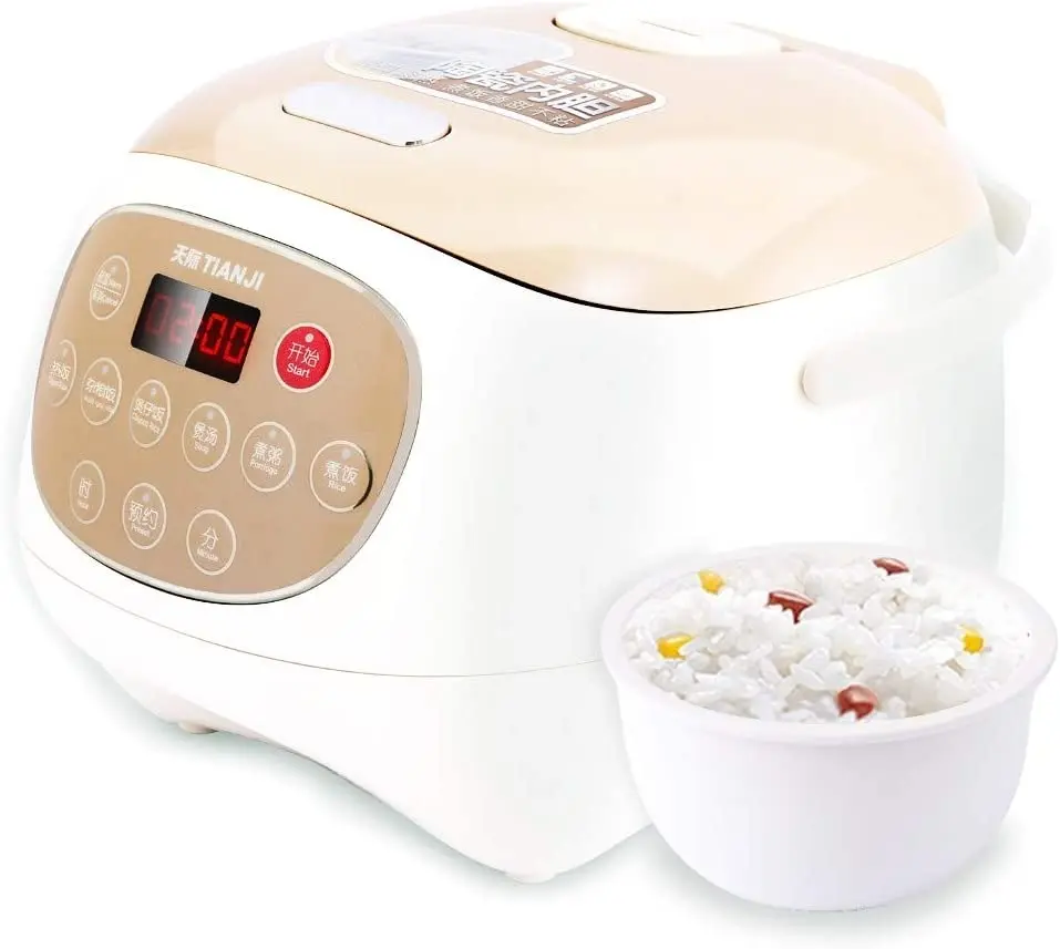 

Electric Rice Cooker FD30D with Ceramic Inner Pot, 6-cup(uncooked) Makes Rice, Porridge, Soup,Brown Rice, Claypot rice, Multi-gr
