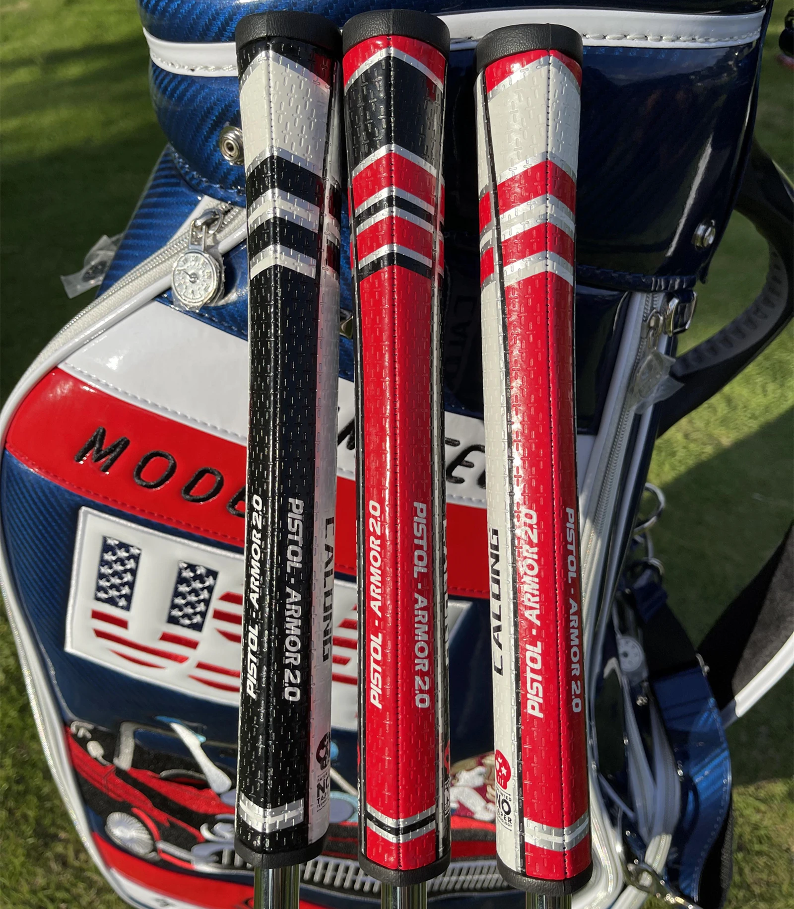 Новые захваты для клюшки гольфа мягкие Захваты с черепом из полиуретана размер 2 0