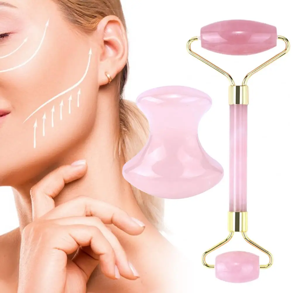 

Средство для массажа лица, многофункциональные розовые меридианы для удержания здоровья, массажная доска для лица из натуральной смолы