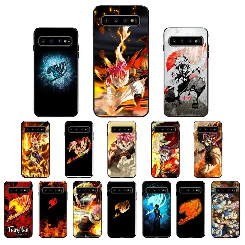 

Anime Manga Fairy Tail Phone Case For Samsung Galaxy S23 S22 S20 Ultra S20 S22 Plus S21 S10 S9 Plus S10E S20 FE