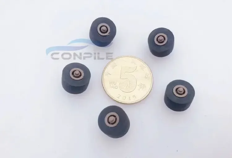 

5 шт. 10,2 мм x 6,2x1,5 прижимной ролик для аудиомагнитофона, кассета, лента, плеер, стерео резина
