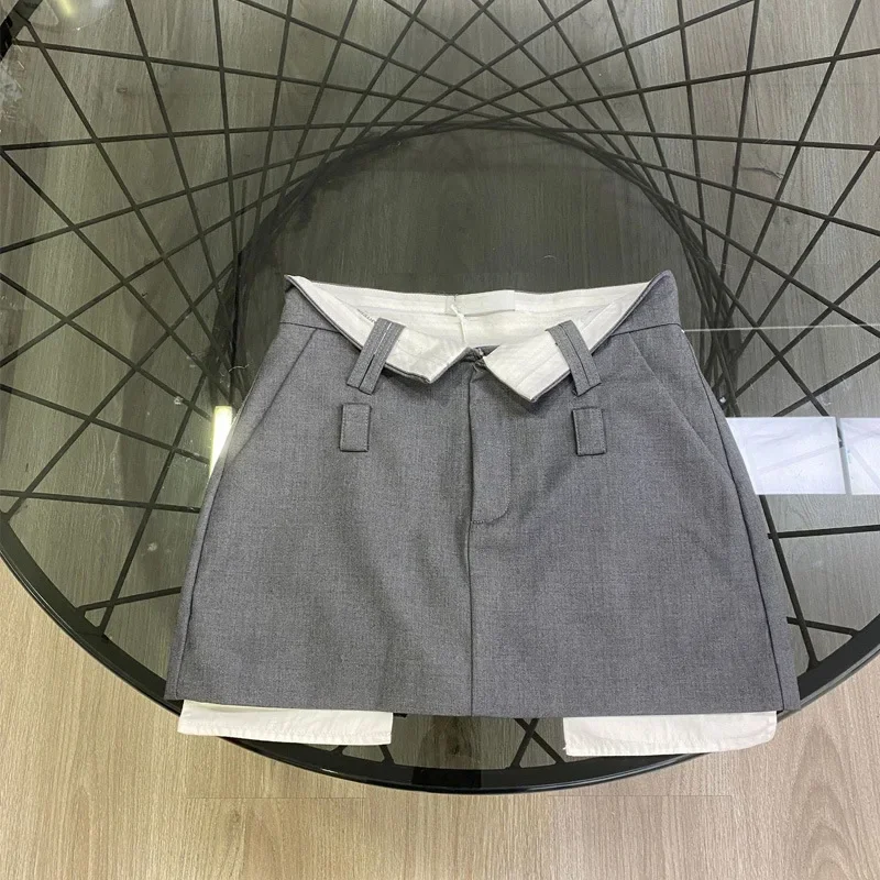 Лето 2024 новый модный повседневный универсальный комплект из двух предметов топ