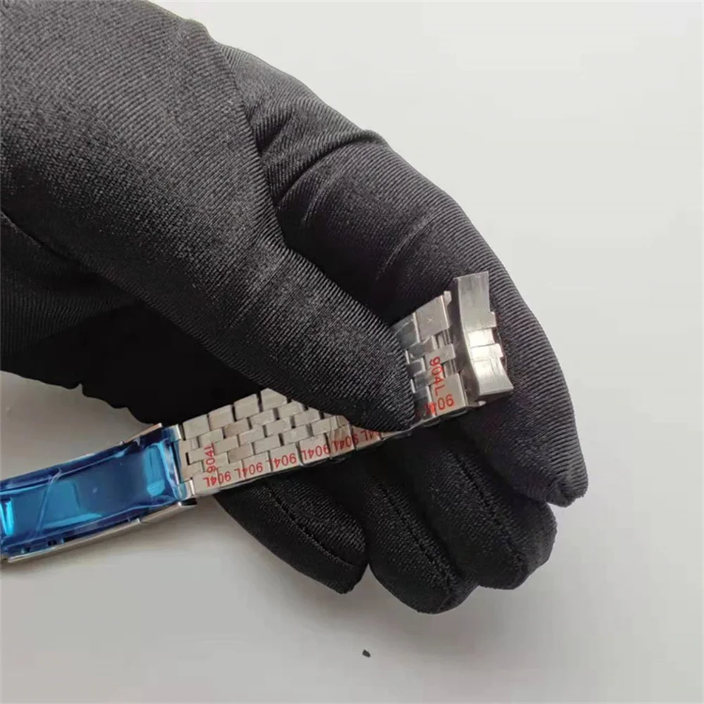 20MM Five-Beads Stainless Steel Strap 20mm Men's Watch Stainless Steel Watchband Bracelet Replacement