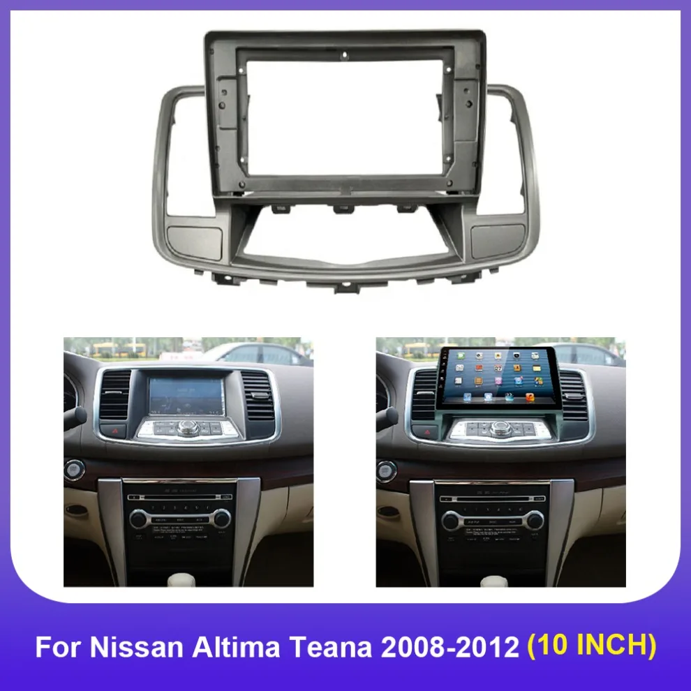 Рамка для автомобильного радиоприемника 10-дюймовый адаптер Fascia Canbus Box Decoder Android