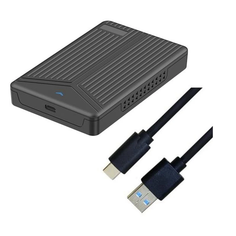 

Корпус для переносного жесткого диска USB 3,1, 2,5 дюйма, SATA, корпус для жесткого диска, SSD, Поддержка жесткого диска 15 мм для компьютера и ноутбук...