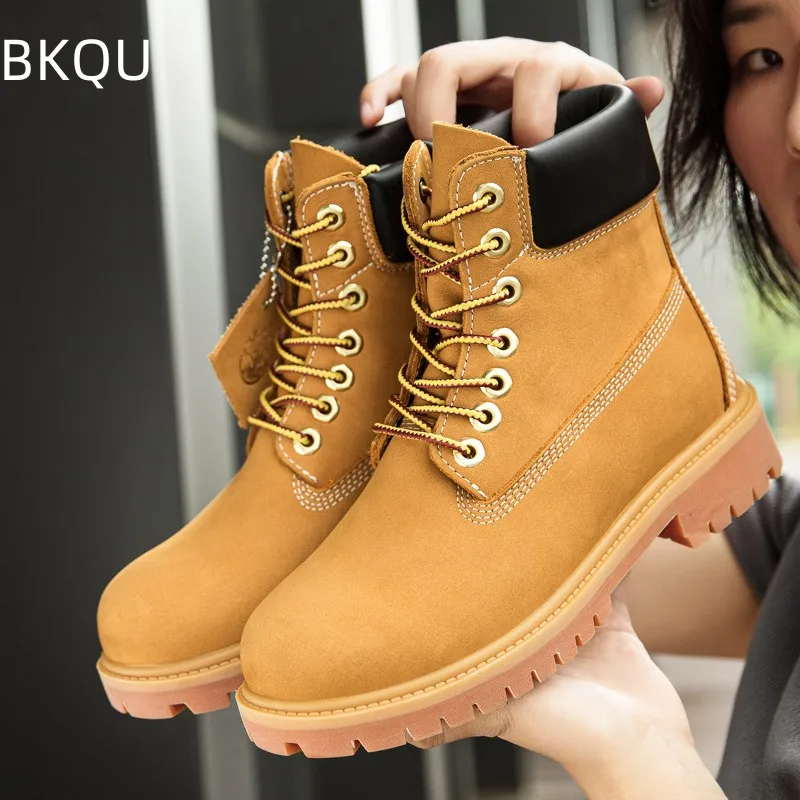 Мужские кожаные ботинки