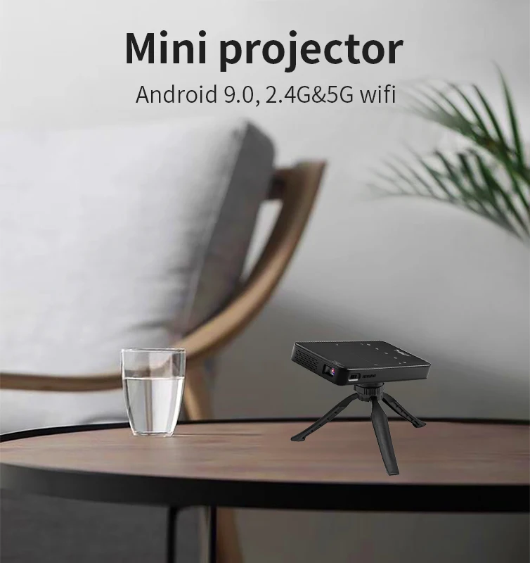 Aome S90 3d небольшой проектор для мобильного телефона портативный карманный