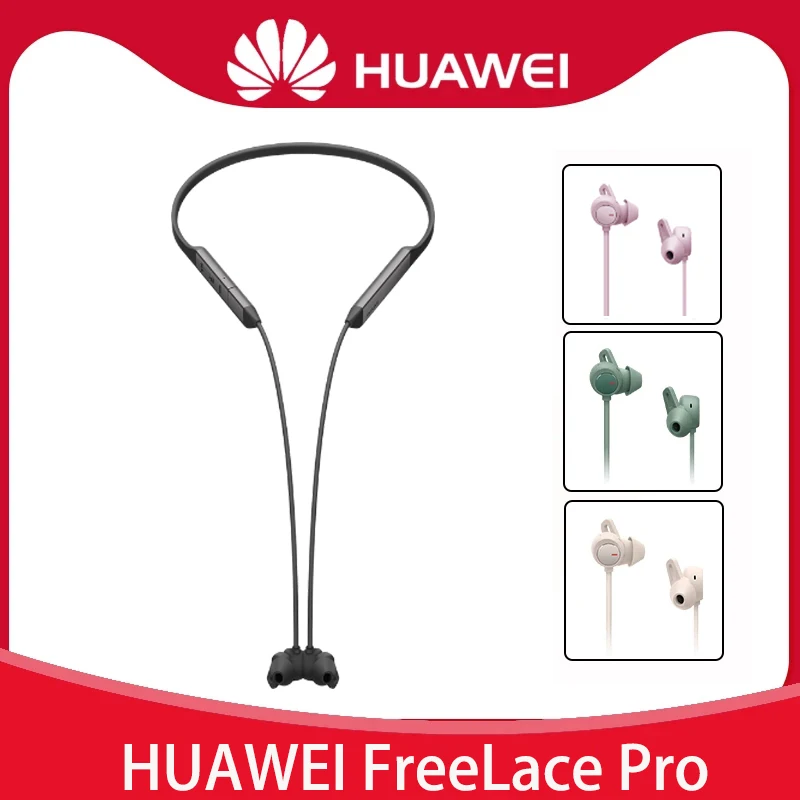 

Оригинальные беспроводные наушники Huawei FreeLace Pro с активным шумоподавлением, подлинные наушники-вкладыши с двойным микрофоном и Bluetooth, 24 часа ...