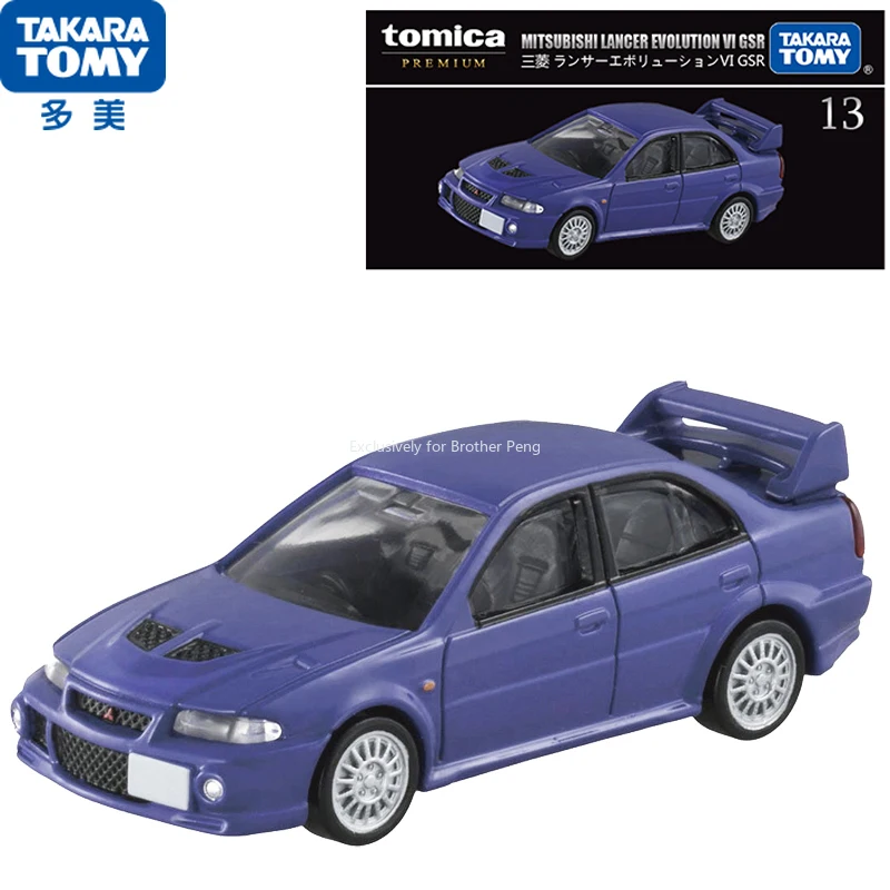 TAKARATOMY 1/64 Tomica Premium TP13 MITSUBISH! LANCER EVOLUTION VI GSR модель автомобиля моделирование