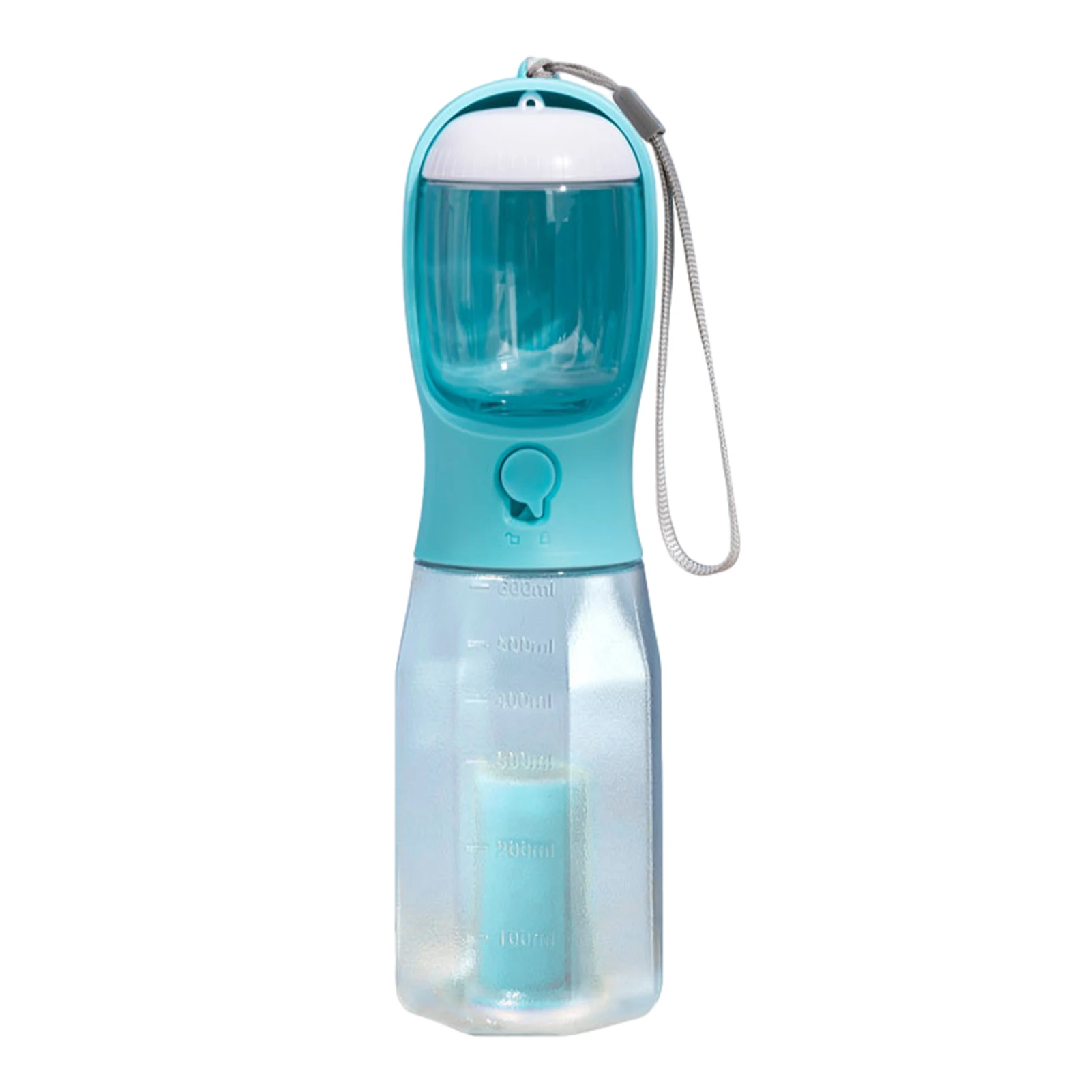 

Dog Water Bottle Rabbit Dispenser With Food Container Pet Walking Filtration Cat Replaceable Waste Bags Portable Leak Proof