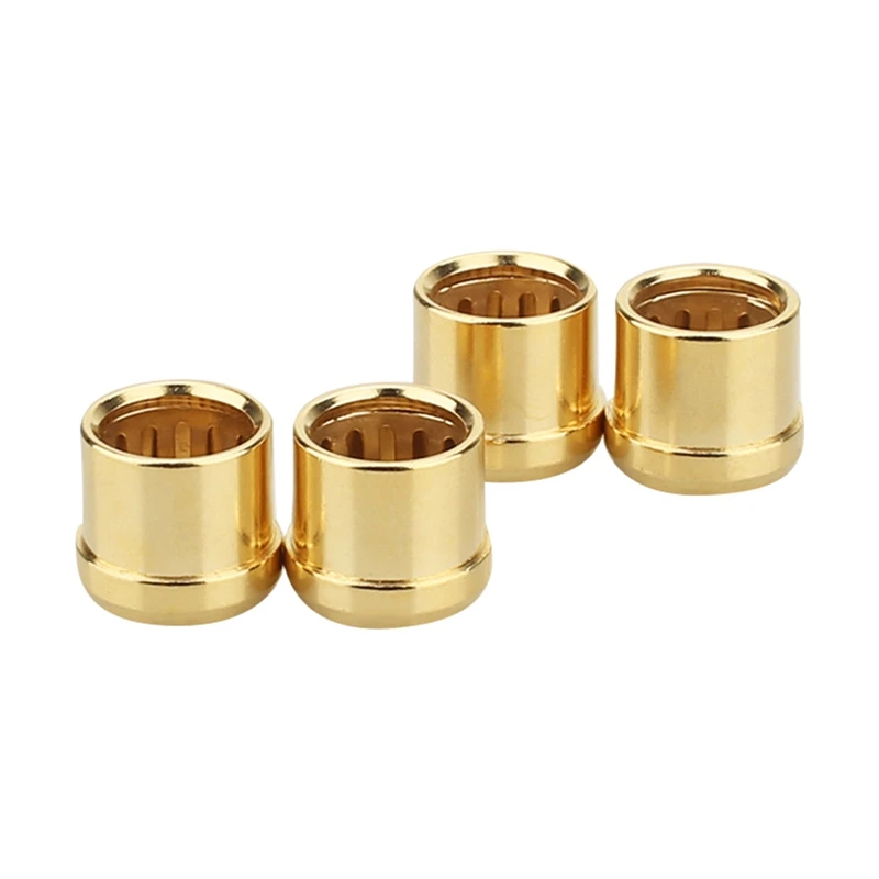 

JABS 4Pcs Plated Short Circuit Socket Phono Connector RCA Shielding Jack Socket Protect Cover Caps