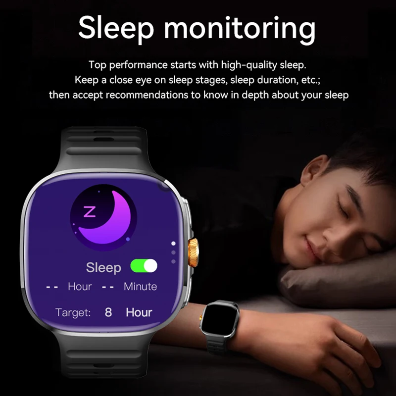 Фото Новые умные часы с поддержкой 5G, 2,40-дюймовый большой экран, HD-видеозвонки, 3 ГБ+32 ГБ оперативной памяти, 2100 мАч, Google Play, Wi-Fi, GPS, поддержка SIM-карты. №5
