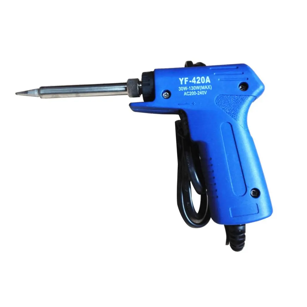 

Professional Adjustable Soldering Iron Gun Dual Power Quick Heat-Up Welding Electric Soldering Iron Gun 220V