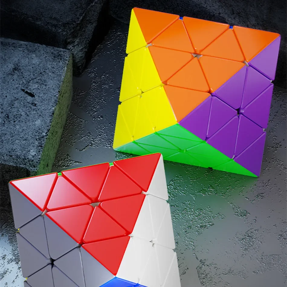 Фото [JudyCube] Sengso FTO Вращающийся восьмигранный магнитный куб 3x3 Shengshou 2x2 FTO Профессиональная головоломка специальной формы Cubo Magico №4