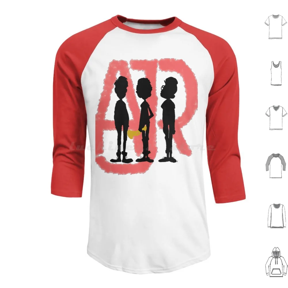 

Художественные подарки Ajr Ahadow для мужчин и женщин, подарок на Рождество, наклейки с длинным рукавом Ajr Ahadow Art Ajr The Click