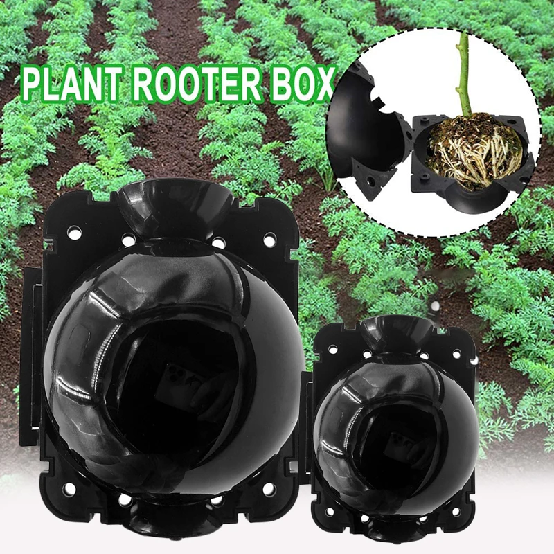 

10/20pcs Propagation Ball High Pressure Plant Rooting Equipment Graft Growing Device Breeding Case Garden Grafting Sapling Box