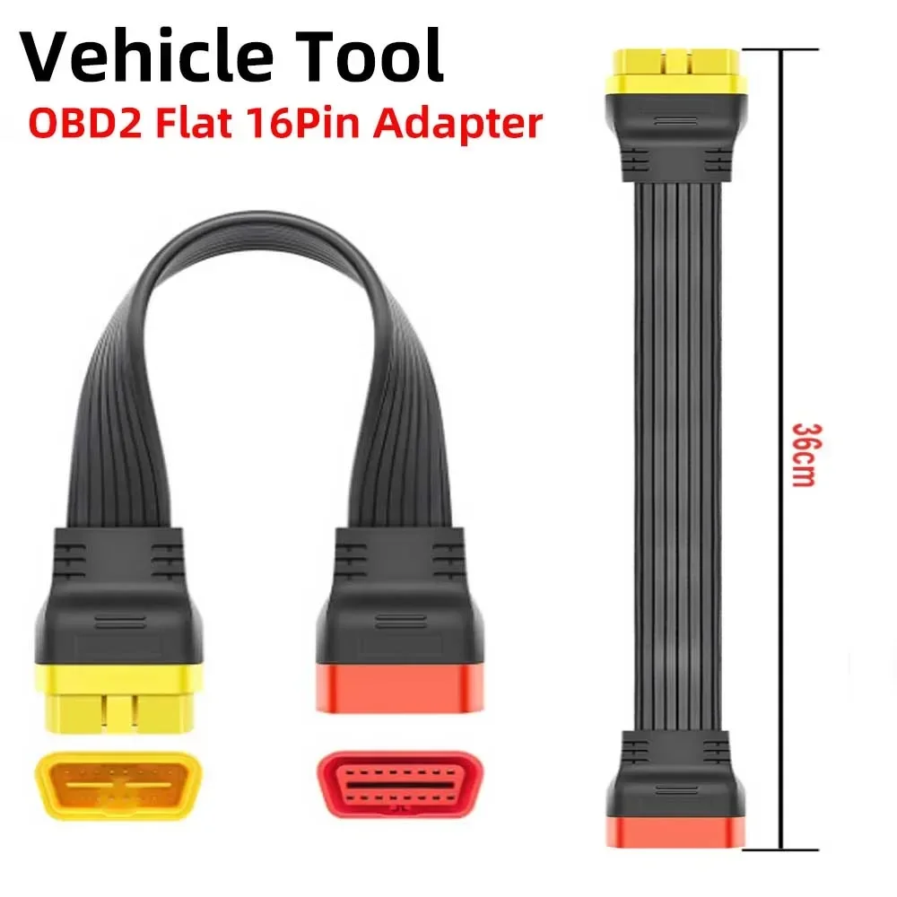 Удлинительный кабель OBD2 для запуска X431 ThinkDiag/Easydiag папа-мама 16-контактный разъем