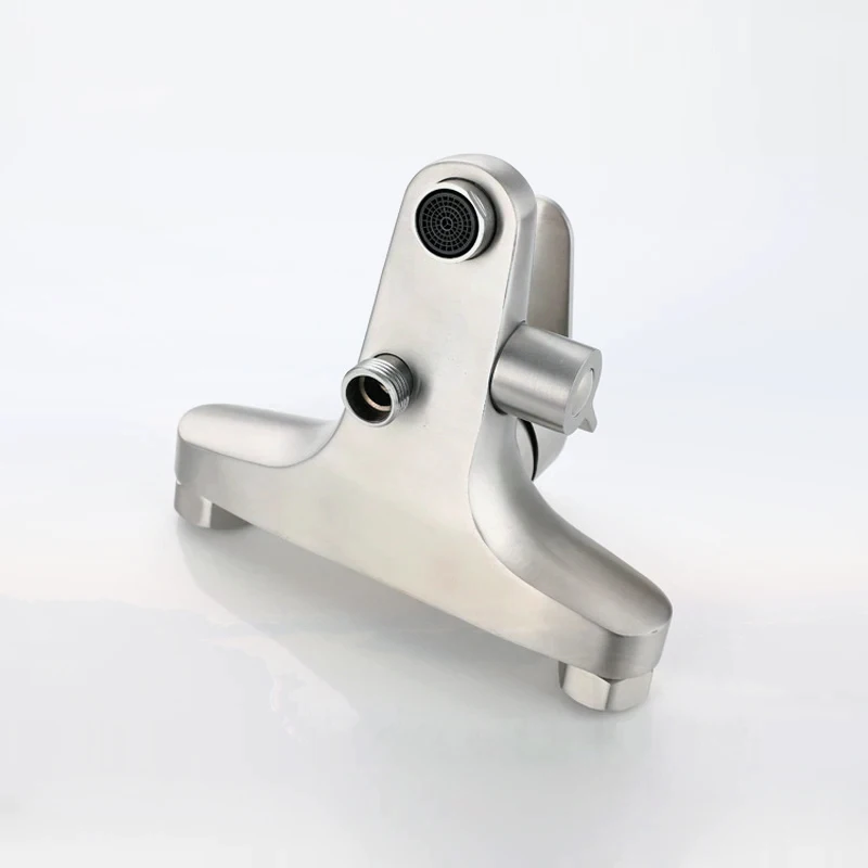Тройной смеситель для ванной комнаты из нержавеющей стали смесители ванны