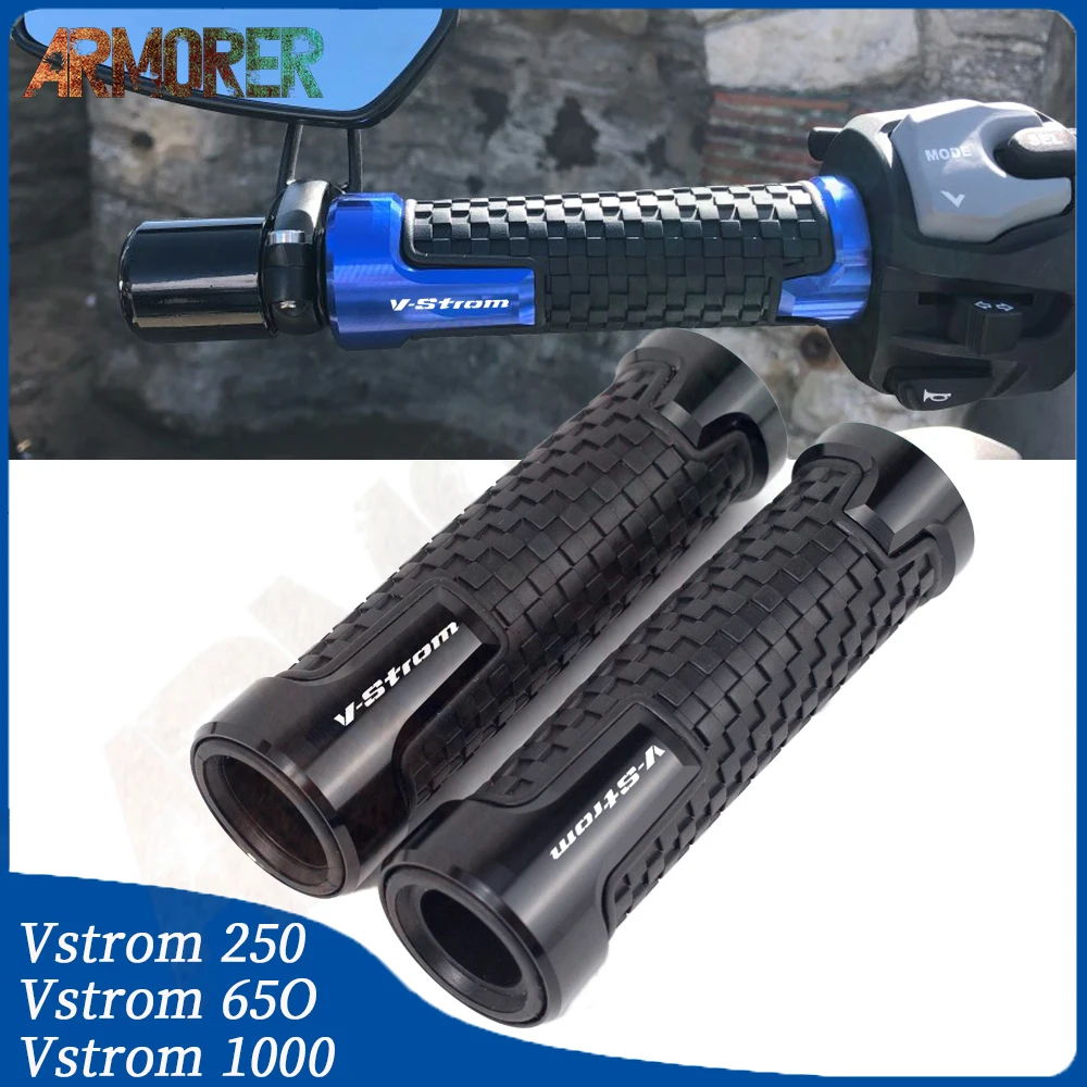 

Motorcycle Accessories CNC Handlebar Grips For Suzuki v strom 650 Vstrom 650 XT dl650 vstrom 250XT dl250 vstrom 1000 XT dl1000