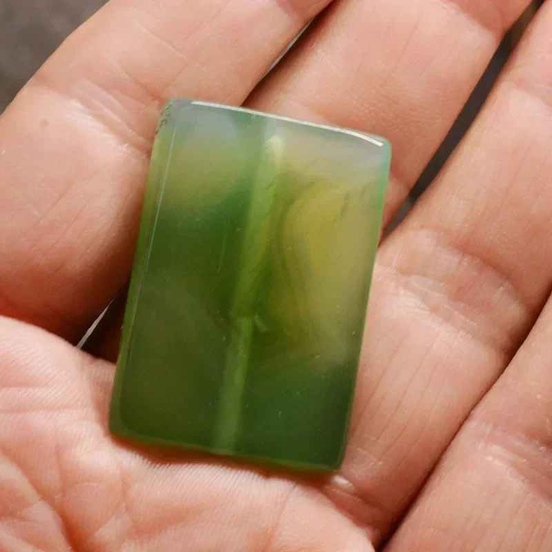 40 видов натурального камня 35 мм x 25 кулон с прямым отверстием агат прямоугольная