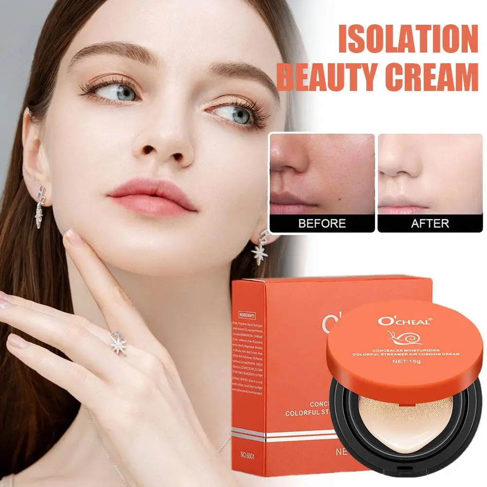 

OCHEAL Whitening BB Cream Foundation Cream for Face Makeup Concealer Cuhsion for Girl Make Up Facial Beauty Original Makeup