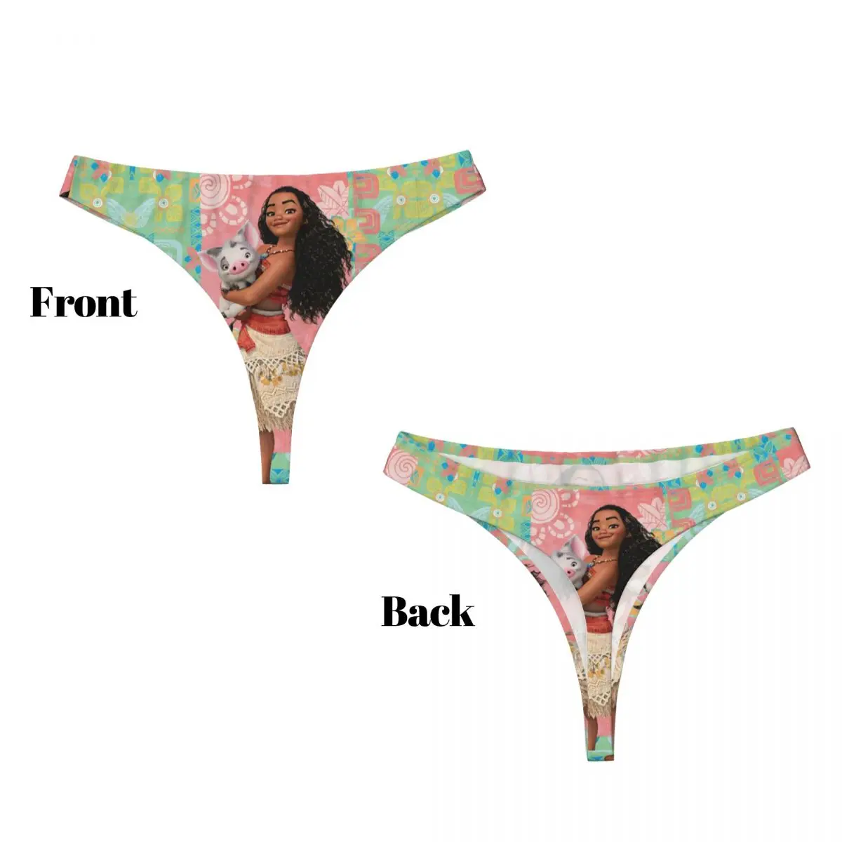 Трусики-стринги женские эластичные на заказ