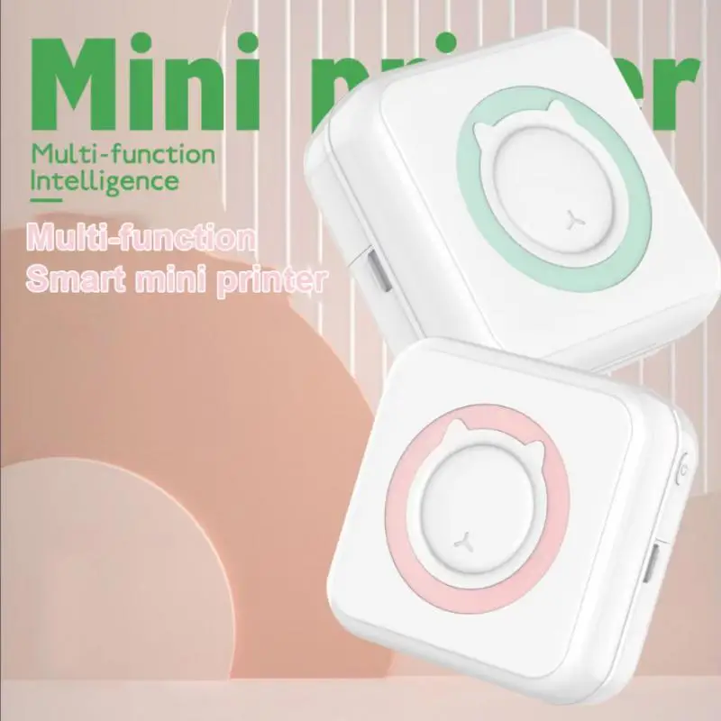 

Multifunctional Mini Paper Photo Hot Thermal Printing Mobile Phone Photo Question Note 200 Dpi Photo Label Portable