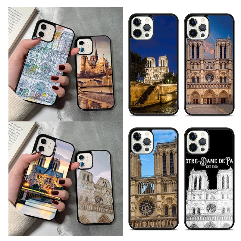 Чехол для телефона Нотр-Дам из Парижа, Франция, чехол для iPhone 14 13 12 Mini X XR XS Max, чехол для Apple 11 Pro Max 5 6S 8 7 Plus SE2020, оболочка
