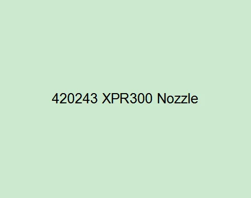 420243 Nozzle XPR300 80A