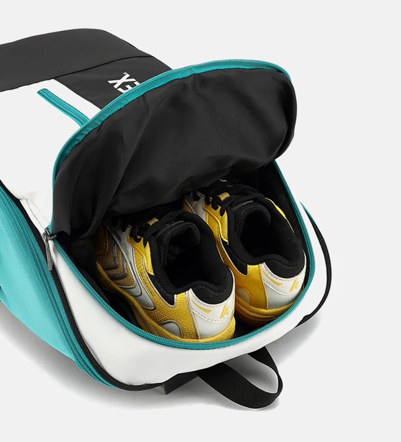Original YONEX Fashion Women Men Badminton Rackets Backpack Large Racquet Shoulder Bag With Shoes Compartment For Match Training
