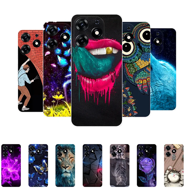 

Phone Case for Tecno Spark 10 Pro Case KI7 Bumper Cartoon Soft Silicone Back Cover for Tecno Spark 10 Pro 4G Funda Spark10 Pro