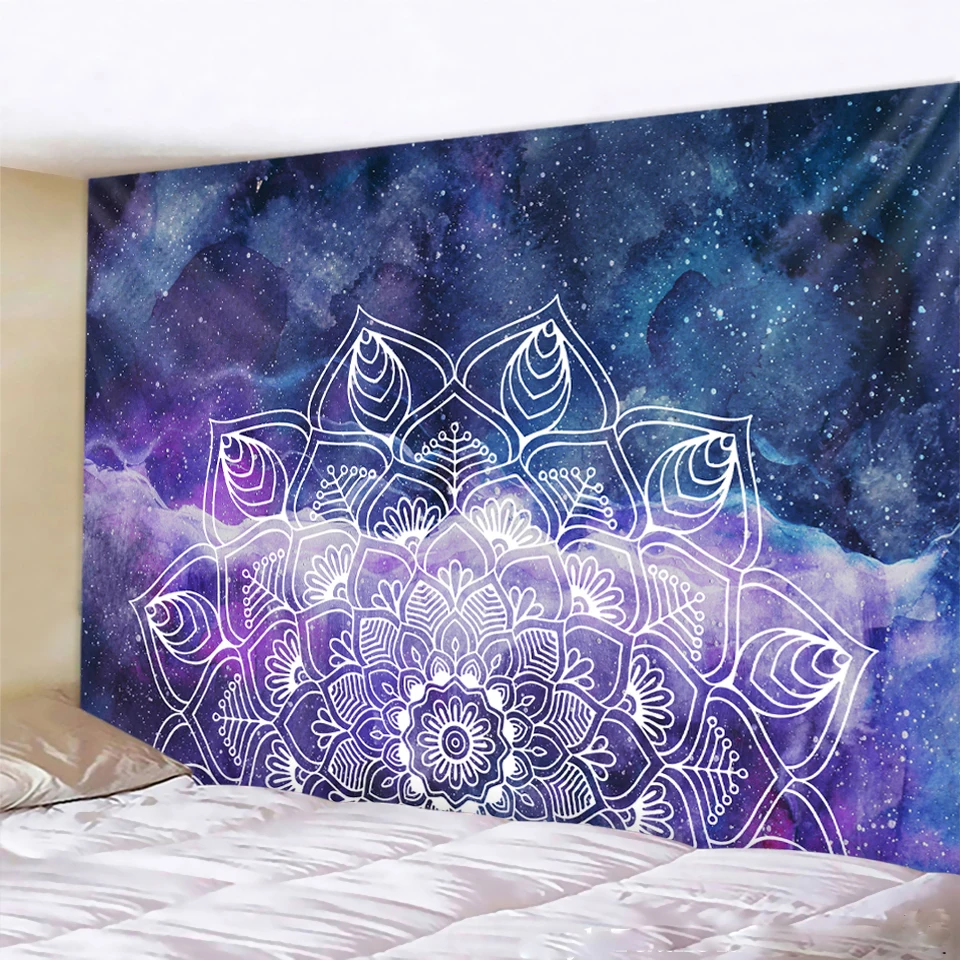 

Будда медитация чакра Гобелен Мандала гобелен настенное покрытие Йога стена хиппи домашний декор