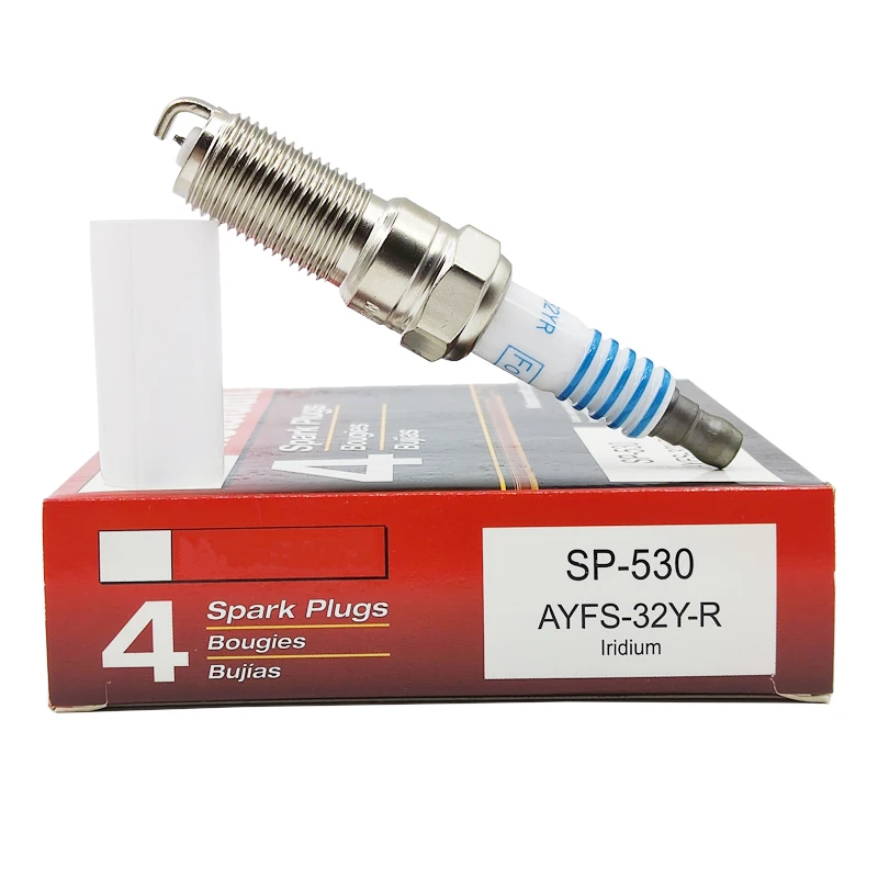 

4pcs SP-530 AYFS32YR Platinum Spark Plug For Ford C-MAX Lincoln MKZ Fusion 2013 2014 2015-2016 SP530 AYFS-32-YR SP 530