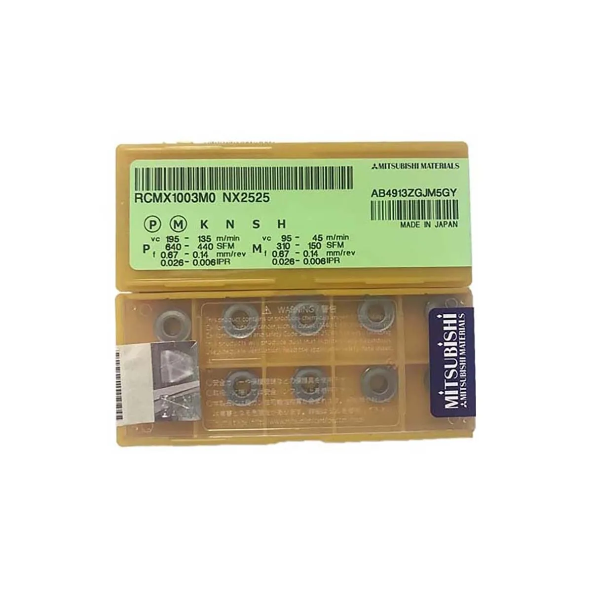 

100% Original RCMX RCMX10 RCMX1003MO UE6110 RCMX1003MO NX2525 RCMX1003MO UE6020 Turning Mitsubishi Milling Cutter