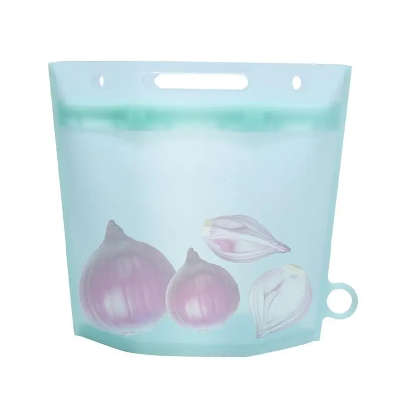 

Silicone Bags For Food Storage Reusable Gallon Bags Seal & Leak Proof BPA Free Reusable Food Storage Container For Lunch