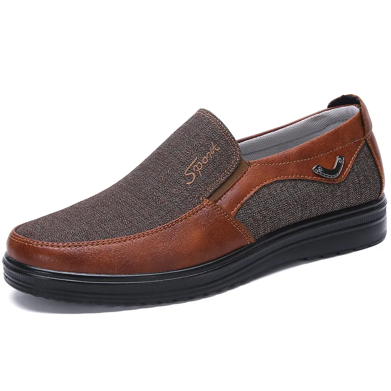 

2022 Spring and Autumn New Men's Shoes Comfortable and Breathable Shallow Mouth Flat-bottomed Men's Casual Shoes Soft Sole