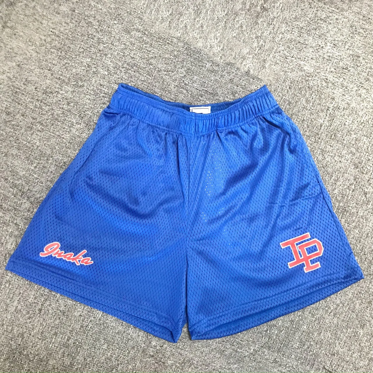 Inaka Power Mesh Shorts Breathable One Layer Daily Casual Gym Fitness Inaka Men Women Basketball Streetwear Shorts
