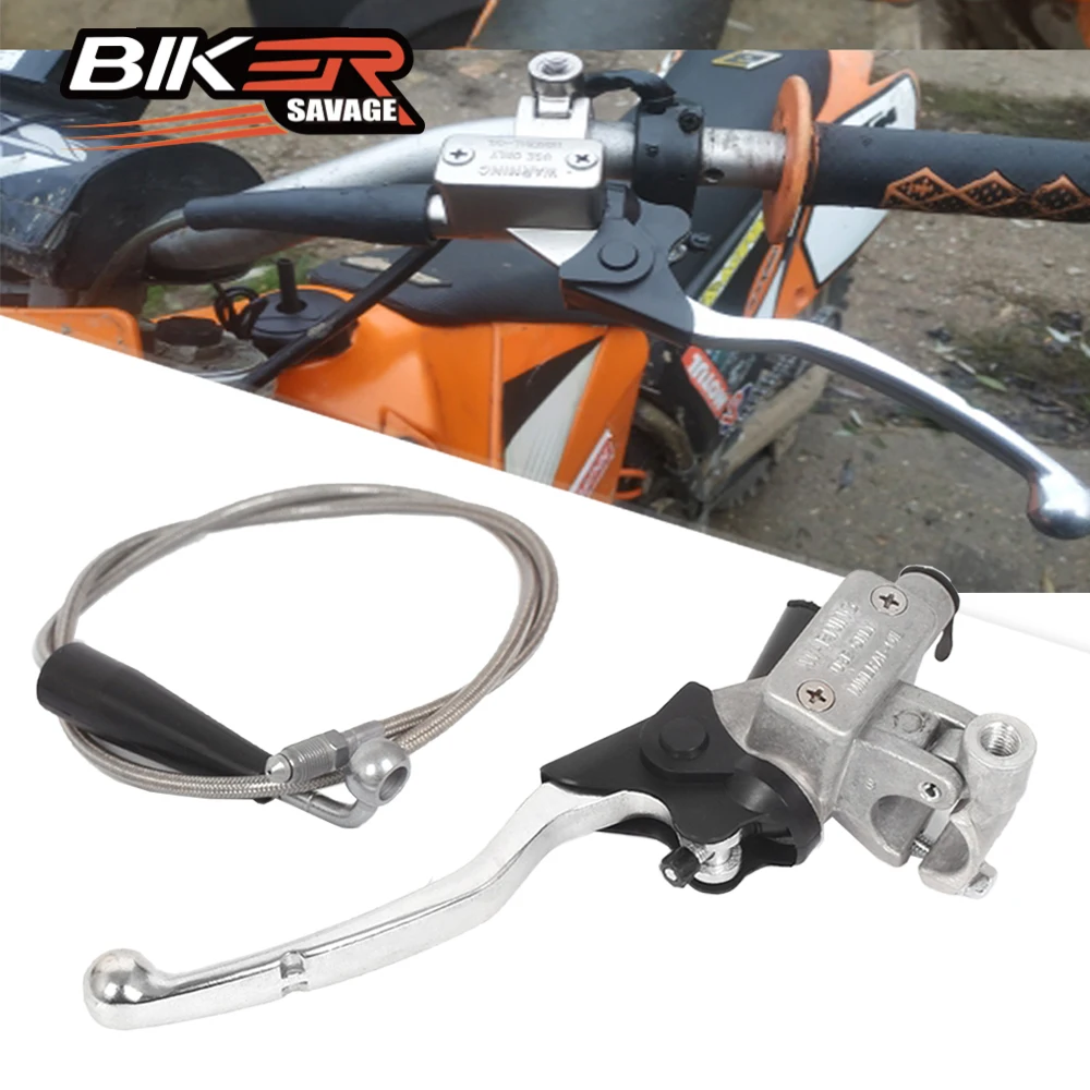 

Motorcycle Left Hydraulic Clutch Master Cylinder Levers For EXC SX SXF XC XCW MXC 150 250 300 350 400 450 500 525 Dirt Pit Bike