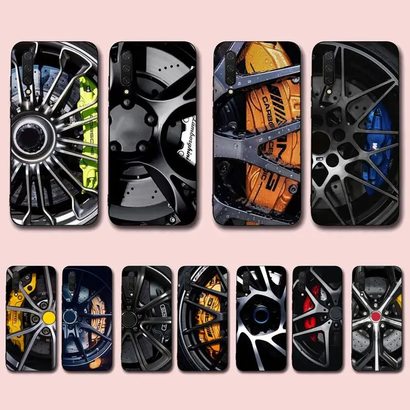 

Sports Car Wheel Phone Case for Xiaomi mi 5 6 8 9 10 lite pro SE Mix 2s 3 F1 Max2 3