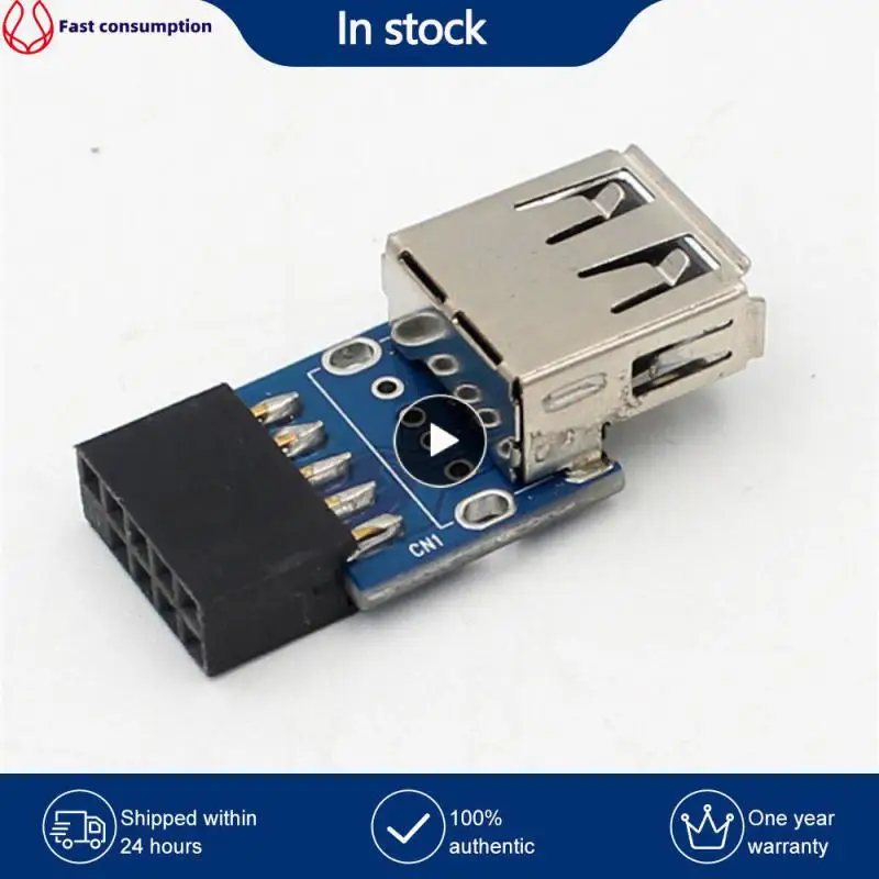 

High Quality Material Desktop Boards Usb Long Life Structural Design 10p Pin Prevent Reverse Insertion Practical Function