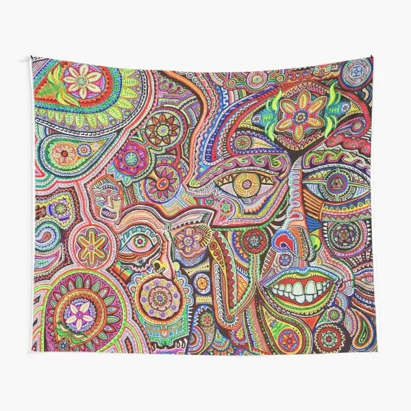 

Гобелен с дымовыми сигналами, покрывало, комнатное одеяло, подвесное украшение, домашний цветной дорожный художественный принт для йоги