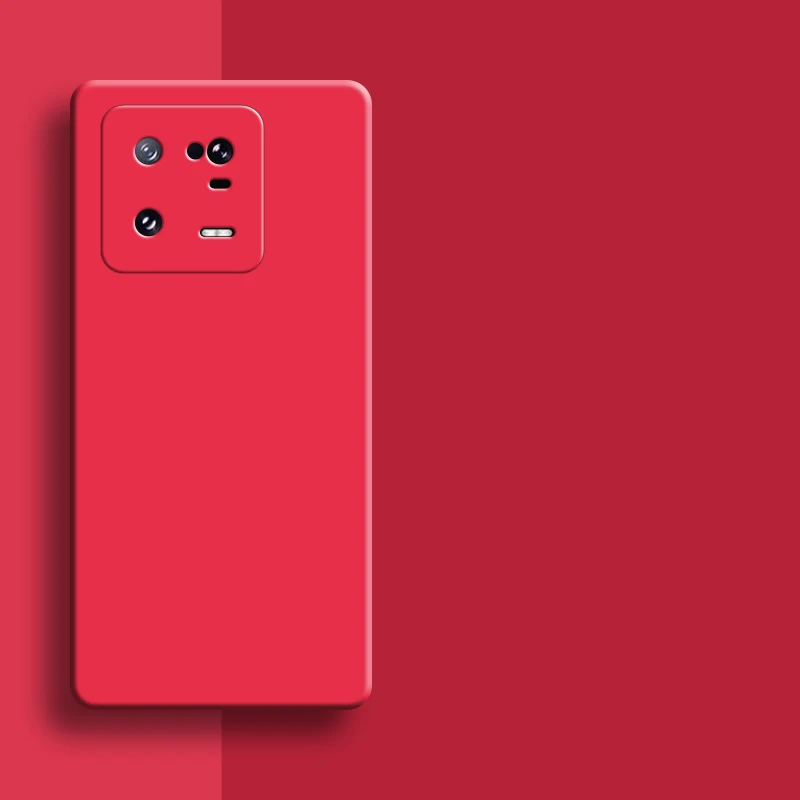 For Xiaomi 13 Pro Case 6.73 inch Original Liquid Silicone Rubber Shockproof Bumper Xiaomi 13 Pro Cover For Xiaomi 13 Pro Fundas