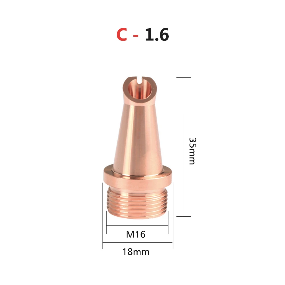 LSKCSH Лазерное сварочное сопло M16
