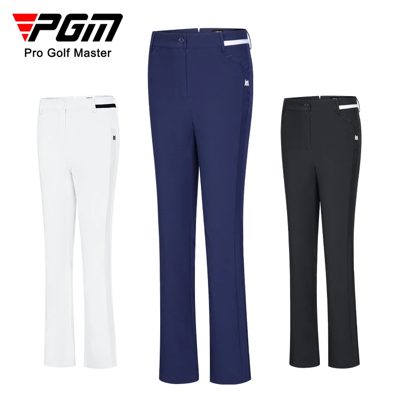 

PGM 2022 New Golf Sportswear Women's Summer Causal Stretchy Sports Pants Quick-Drying Breathable Easy-care Split Trousers