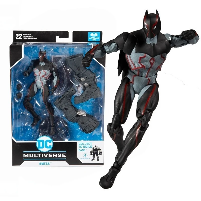 

Genuine DC Multiverse Action Figure Batman Last Knight Omega 7 Inch Collectible Model Anime Action Figure Toys for Children