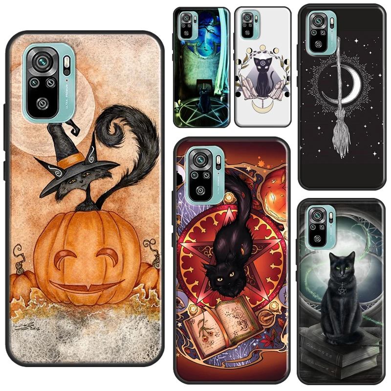 Чехол Magic cat The Witches для Redmi Note 11 Pro чехол 10 9 8 9S 10S 11S 9A 9C 9T |