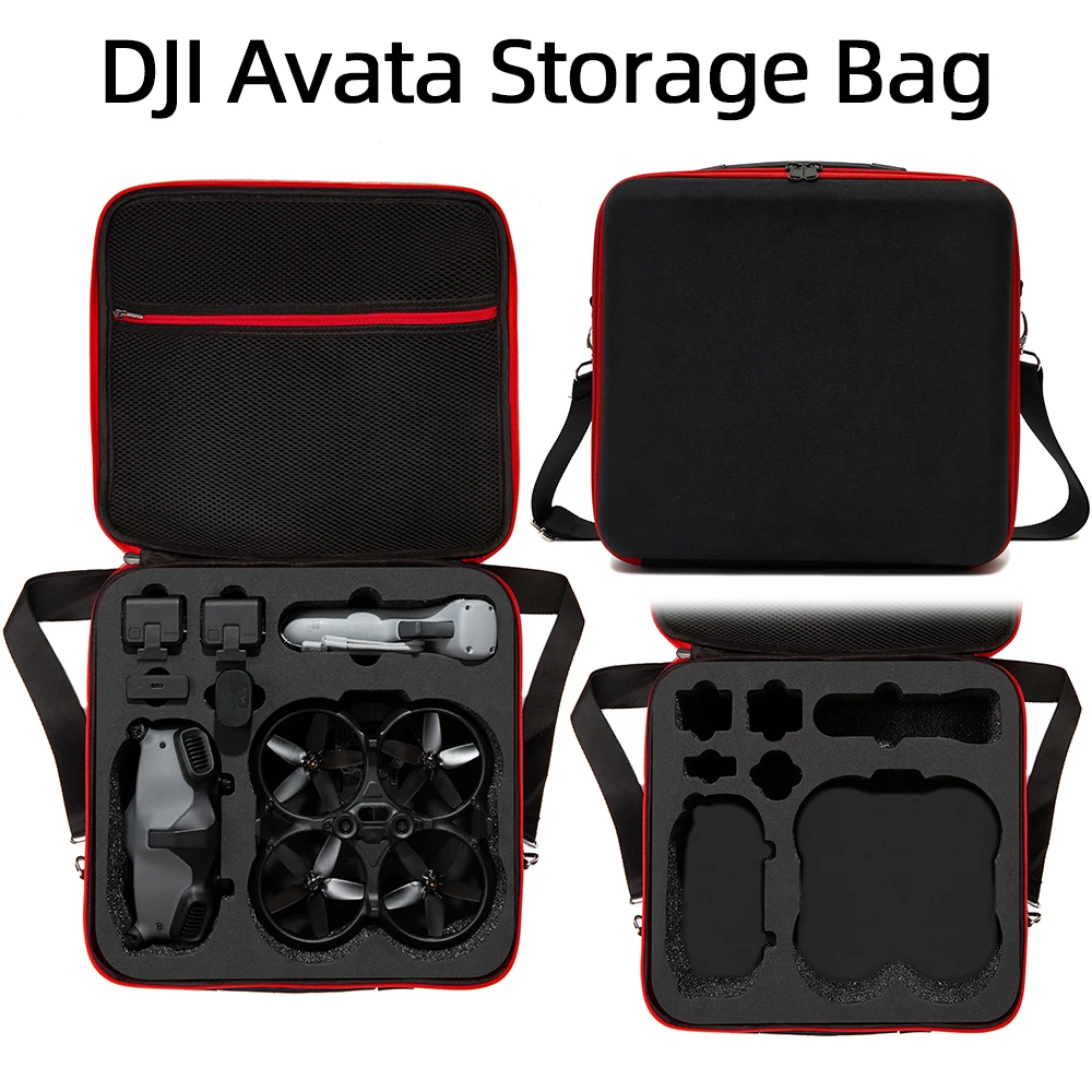 

Подходит для дрона DJI Avata и сумка для хранения аксессуаров, встроенная коробка через плечо